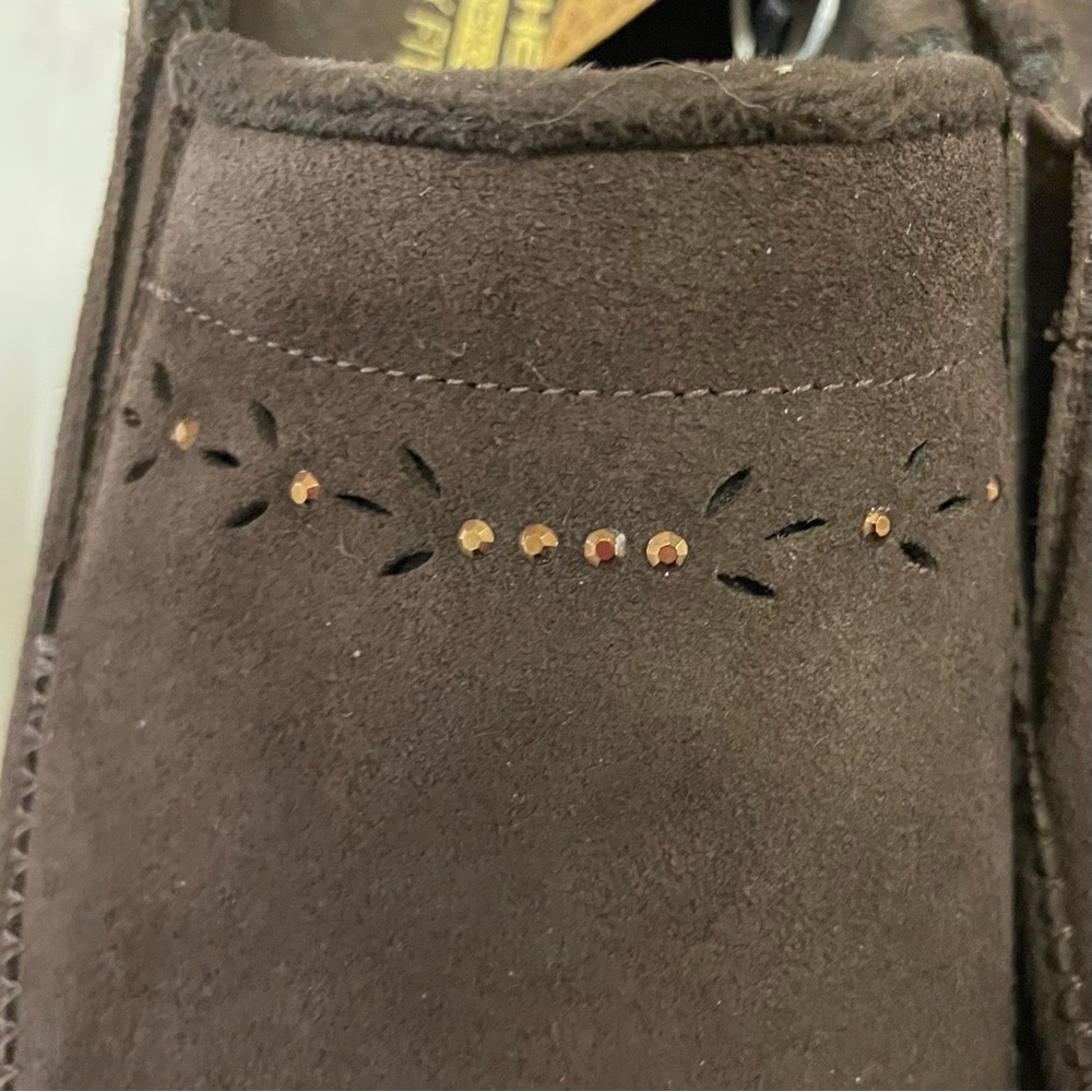 Skechers Brown Suede Easy Going sz 11M - Picture 9 of 16